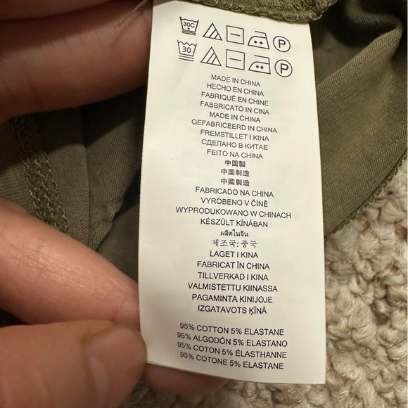 Michael Kors olive Green Relaxed 3/4 Sleeve Blouse size 1X - Picture 6 of 8